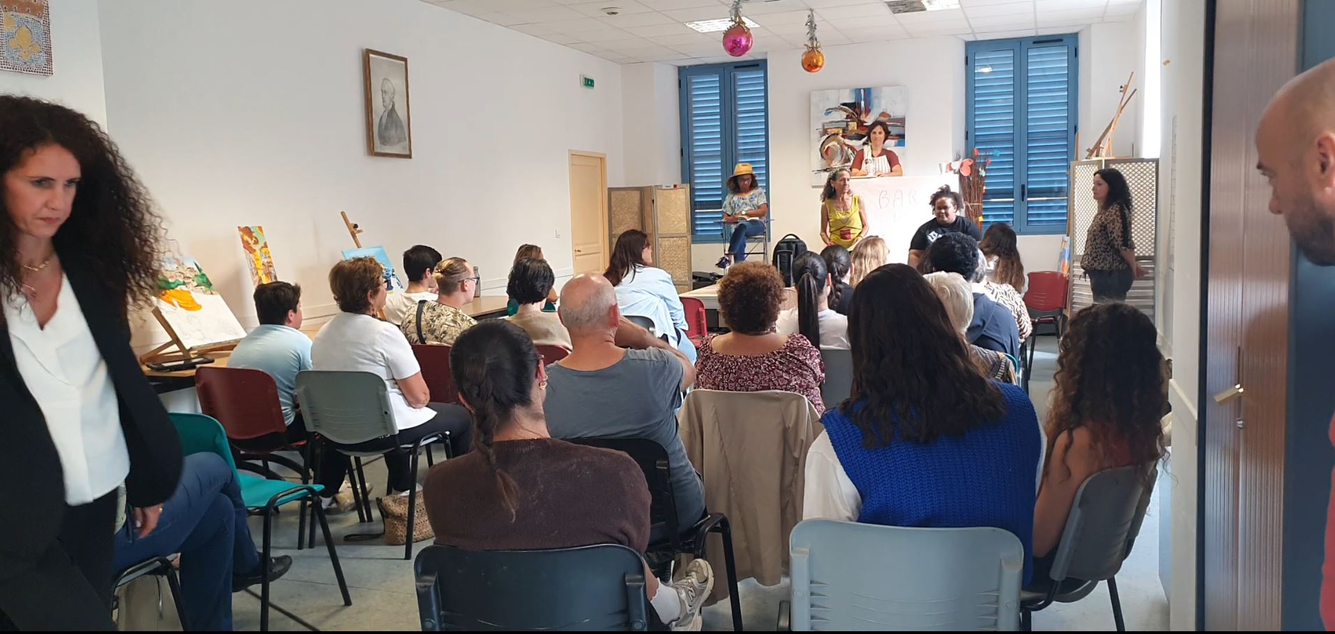 2025-10-08 theatre forum au centre jean sim de l'ile rousse - semaine d'information sur la santé mentale